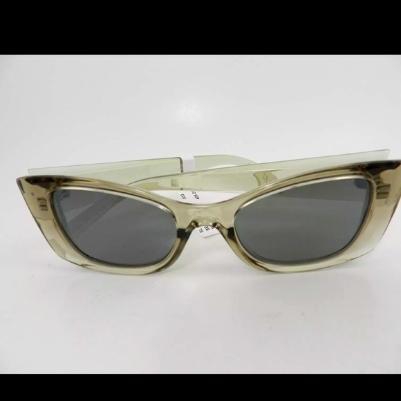 Saint Laurent Women's SL 593 Sunglasses Mirror - Picture 4 of 9